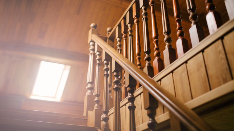 Oak Stairs Repair in Conroe, TX