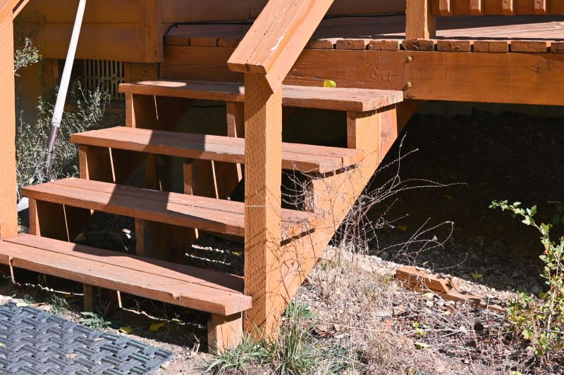 Wooden Steps Installation in Conroe, TX